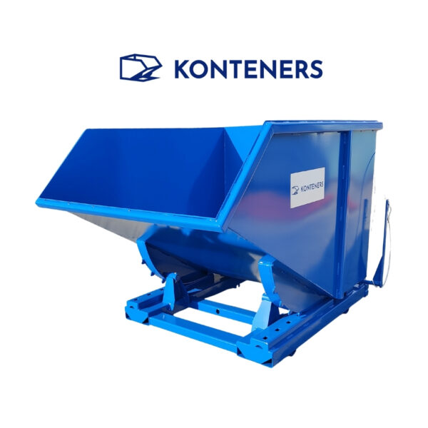 Kontener samowyładowczy KS1000 - dźwignia