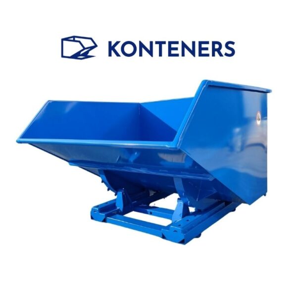 Kontener samowyładowczy K3 1500 - dźwignia